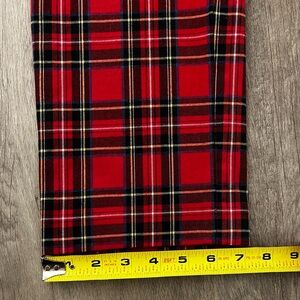 SOLD - J. Crew Plaid Holiday Cropped Women's Pants - Size 4